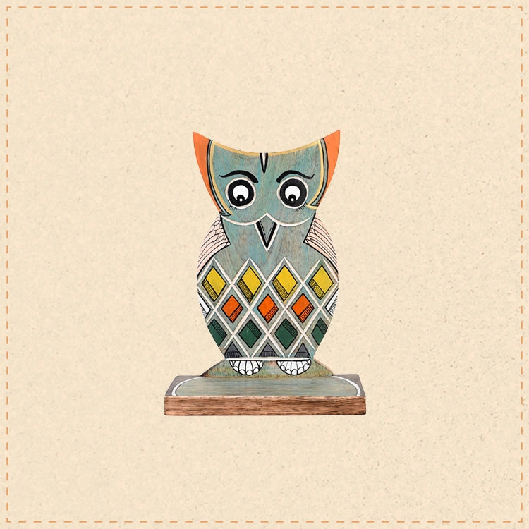 Ullu Mosaic Owl Towel Holder