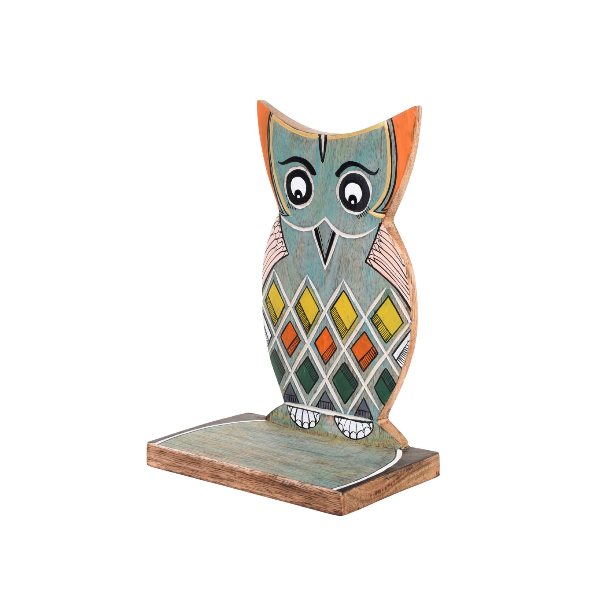 Ullu Mosaic Owl Towel Holder