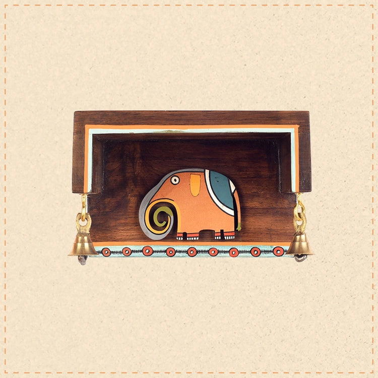 Elephant Sam Wall Decor Shelf