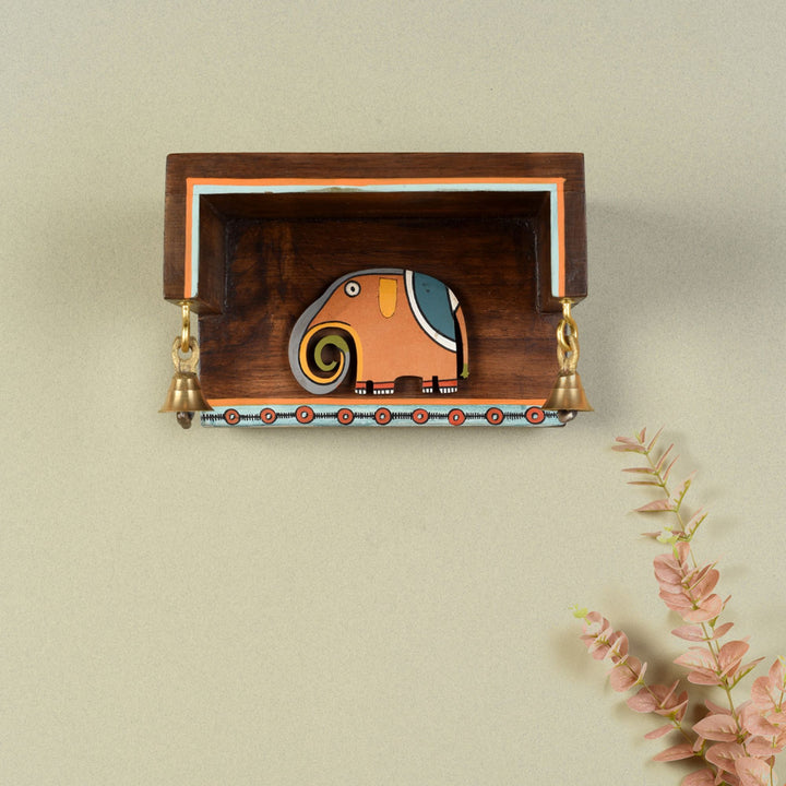 Elephant Sam Wall Decor Shelf