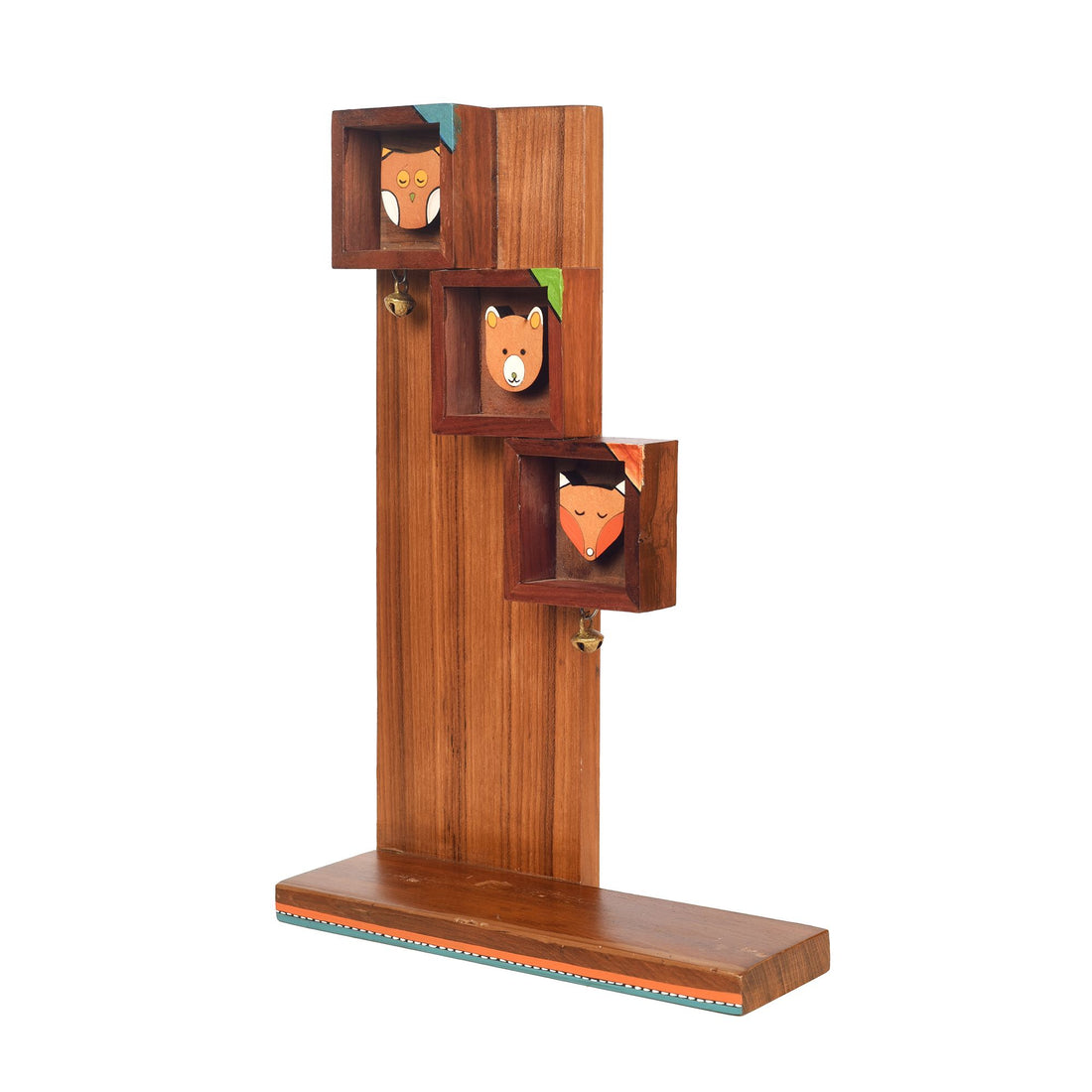 Animals Handcrafted Hanging Wall Dislay Shelf