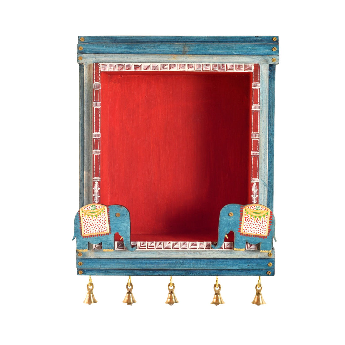 Handcrafted Turquoise Hanging Jharokha