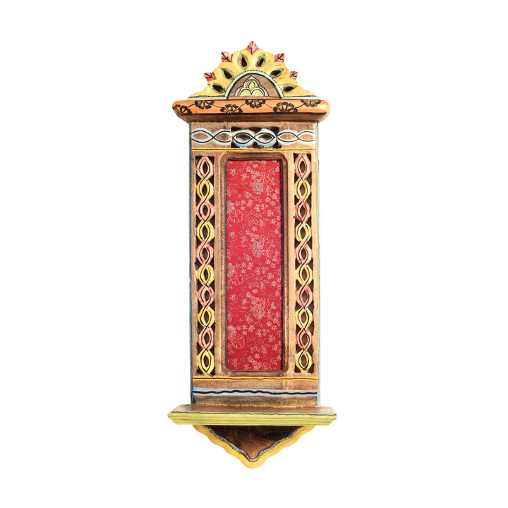 Handcrafted Vintage Wooden Wall Panel Decorative Traditional Art Frame