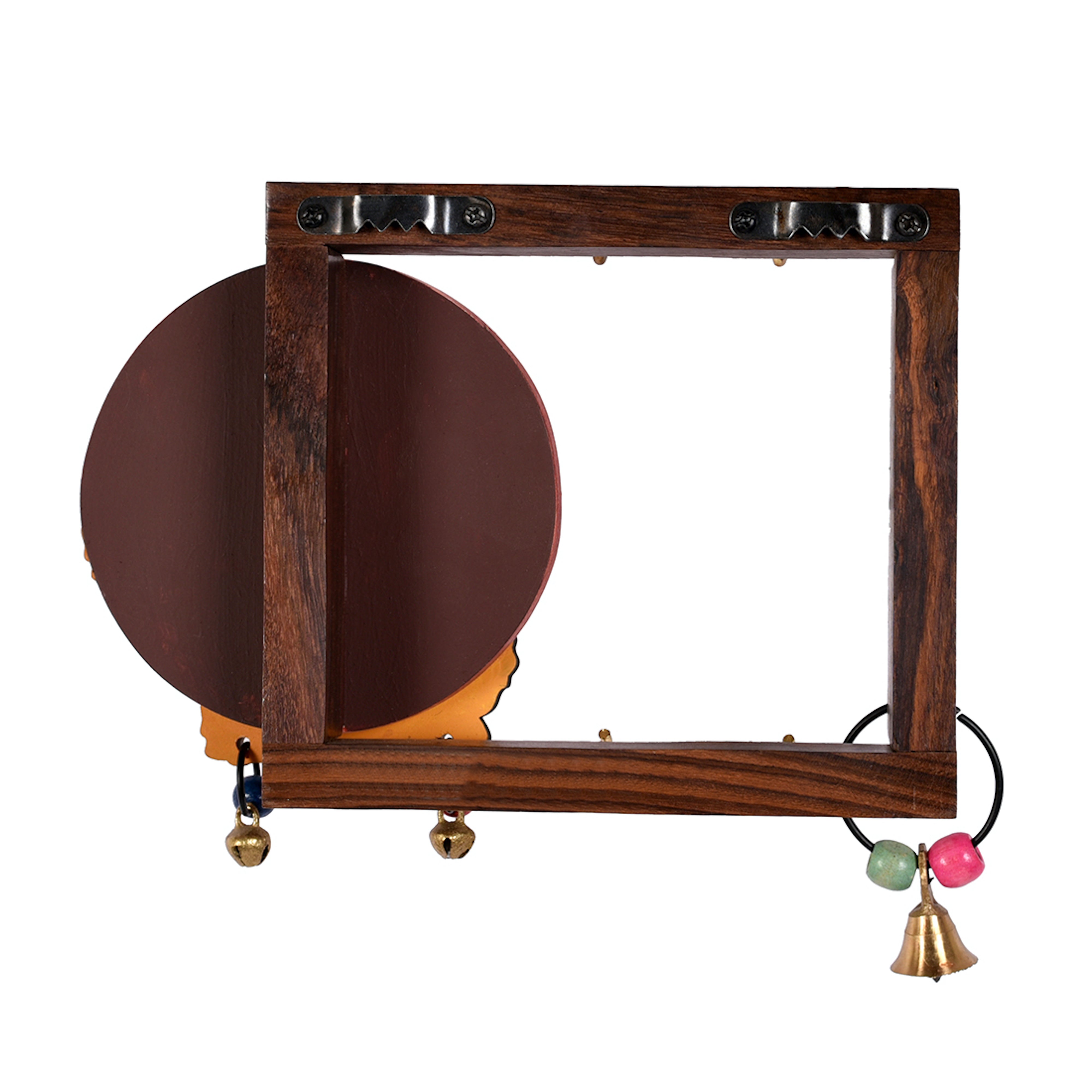 Key Holder Handcrafted Tribal Art Alpaca Theme 4 keys (8x2.4x7)