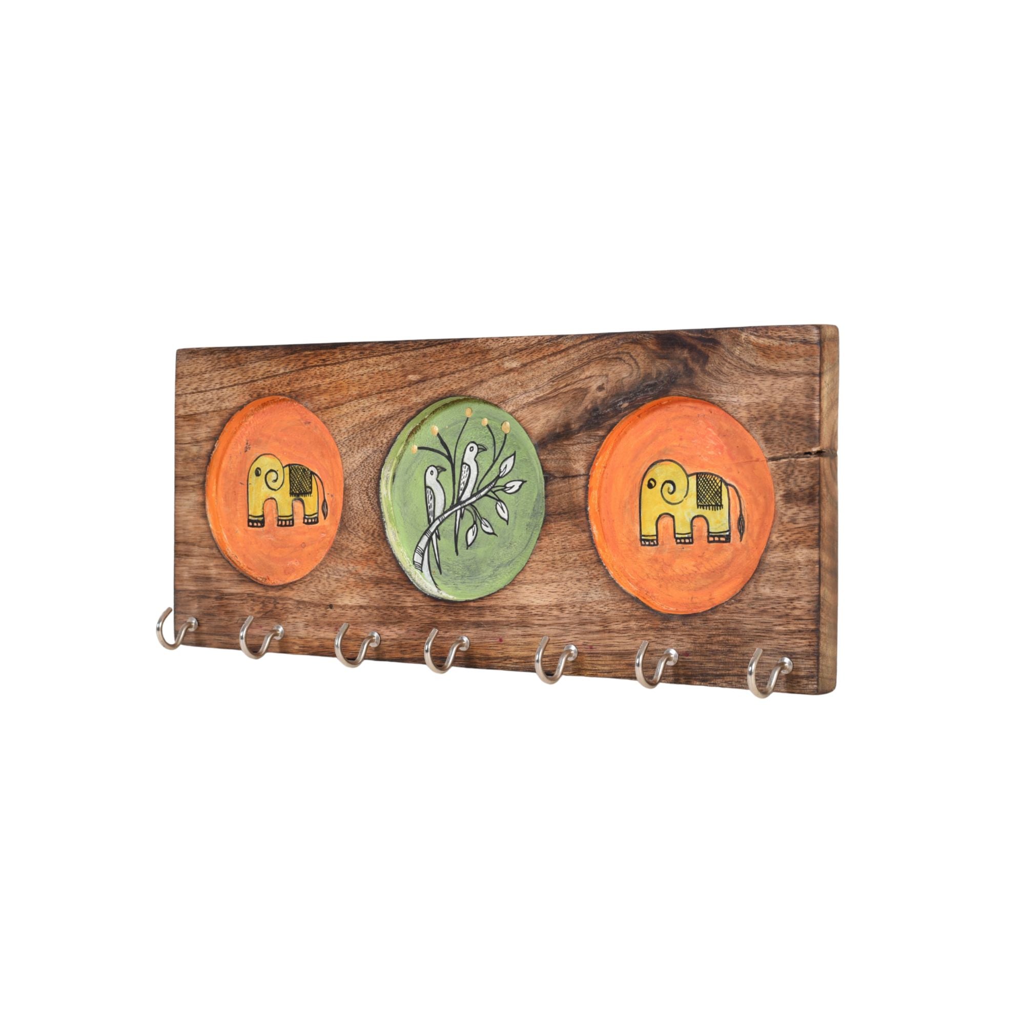 Gaja Elephant & Tree Key Holder