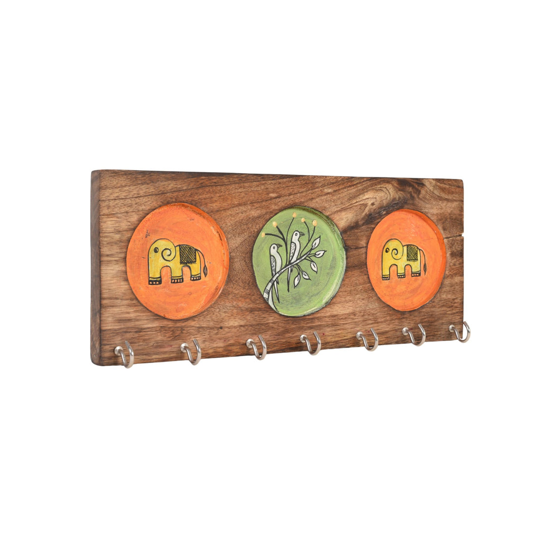 Gaja Elephant & Tree Key Holder