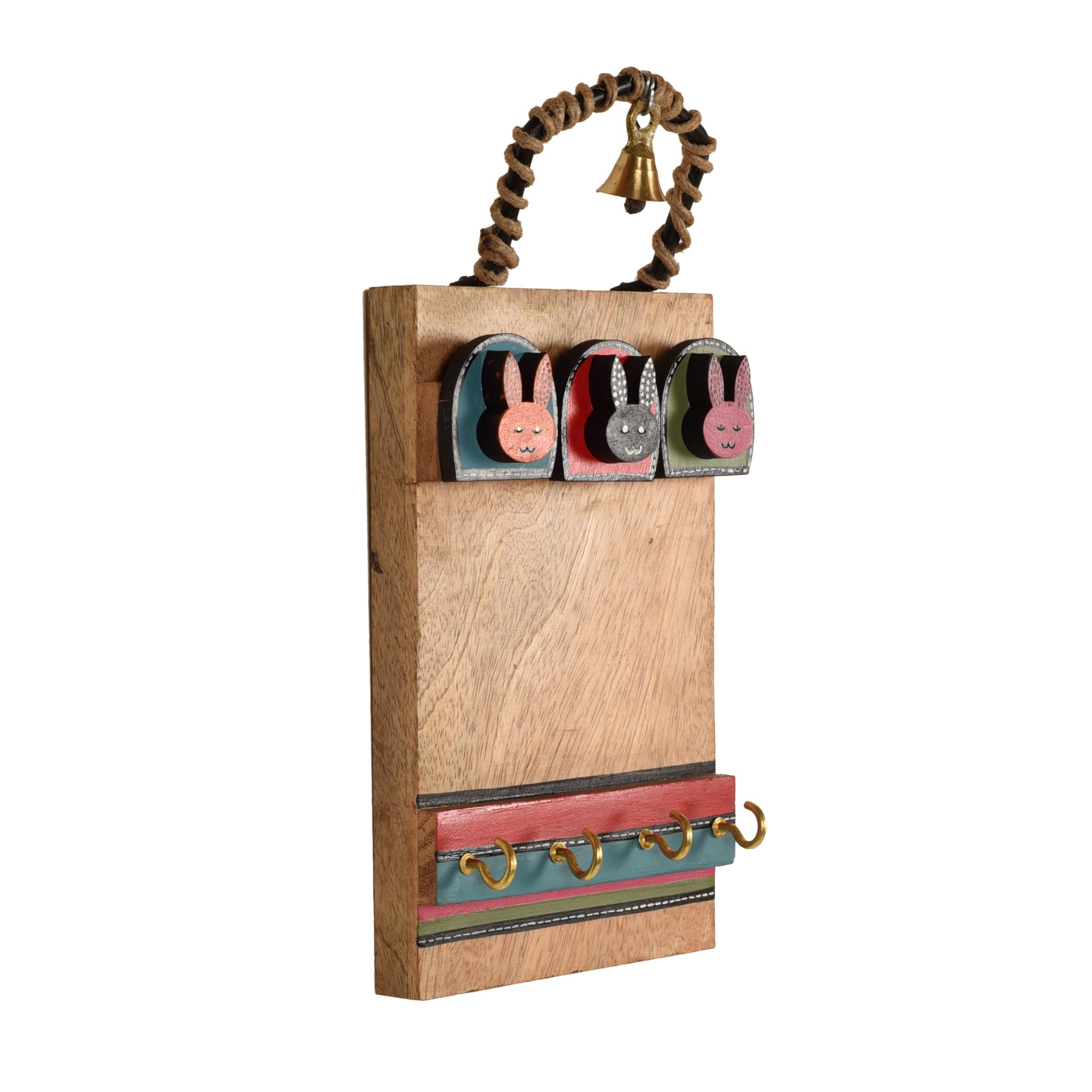 Handrcafted Animal Motifs Key Hanger (5x2x10.5)