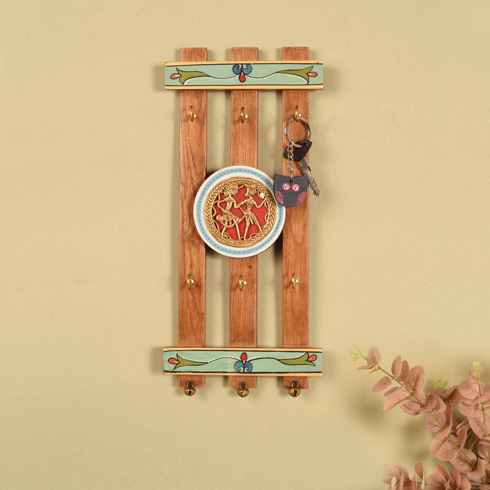 Brass Elegance Key Hanger