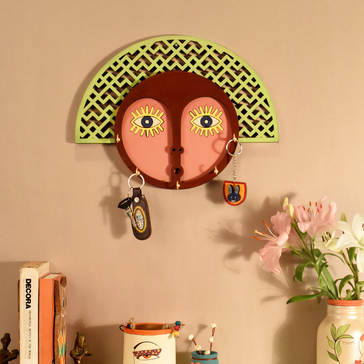 Isabella Tiki mask key hanger