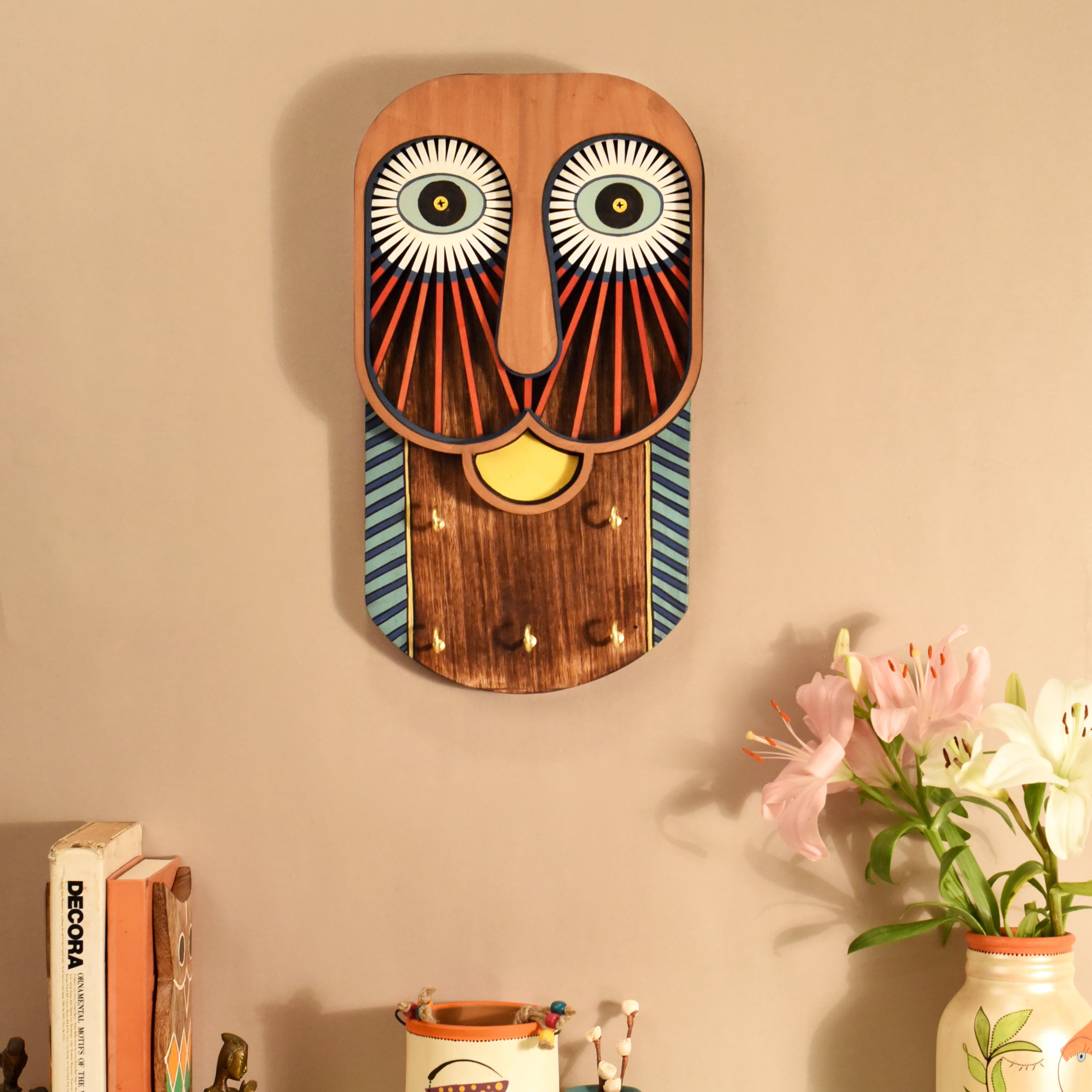 Coco Tiki Mask Key Hanger