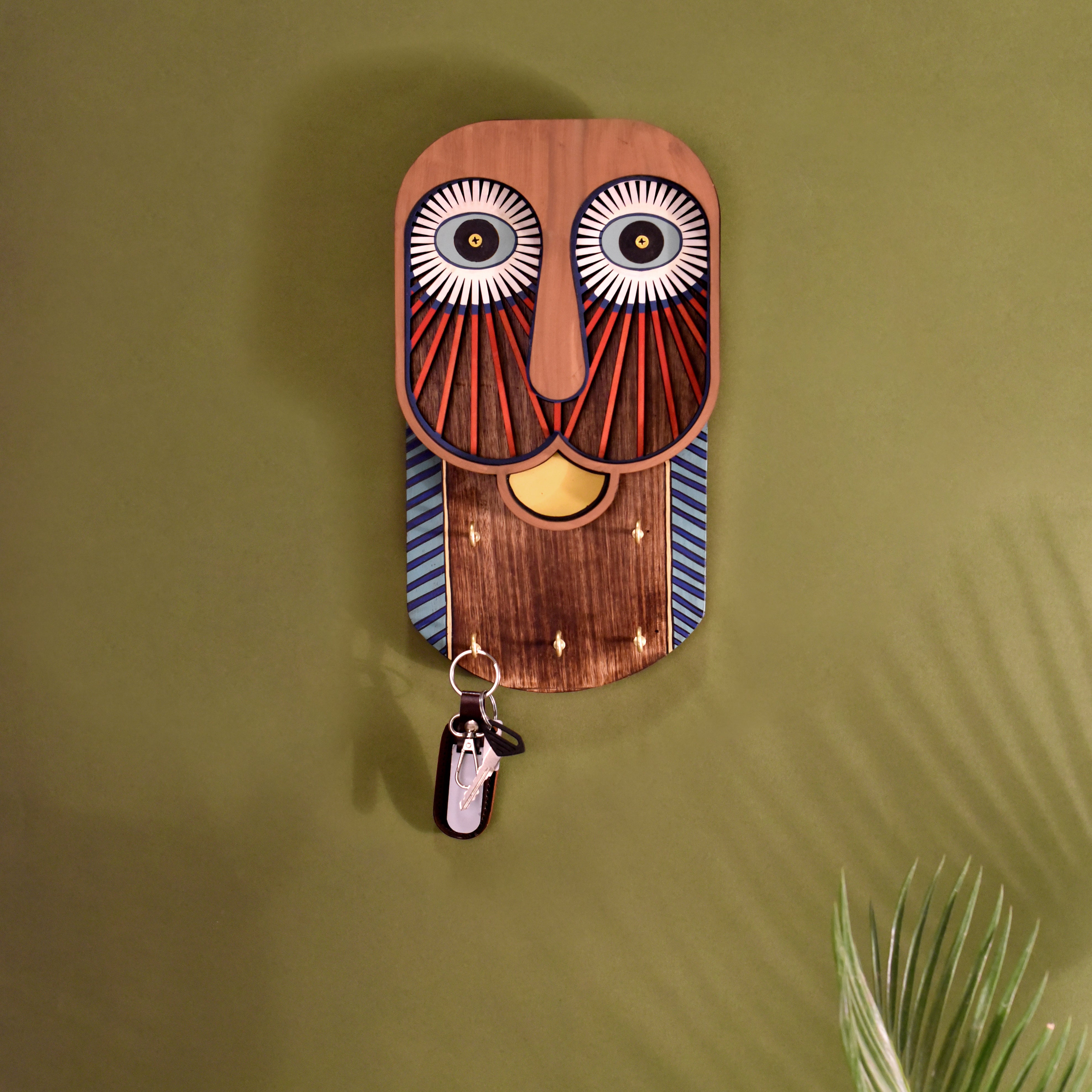 Coco Tiki Mask Key Hanger