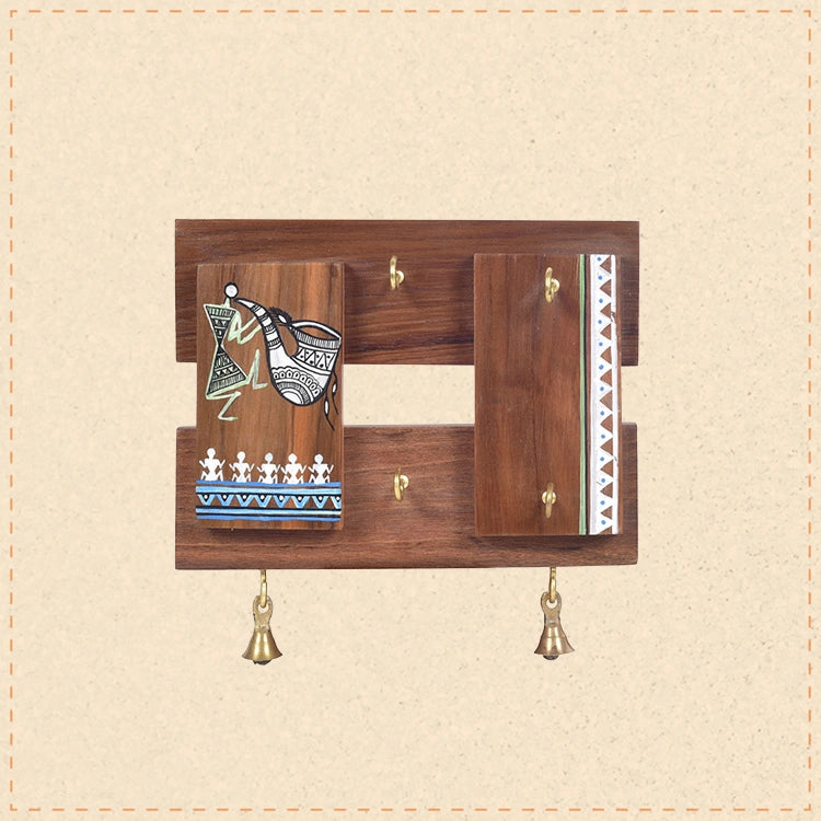 Rhythmic Melodies Wooden Key Hanger
