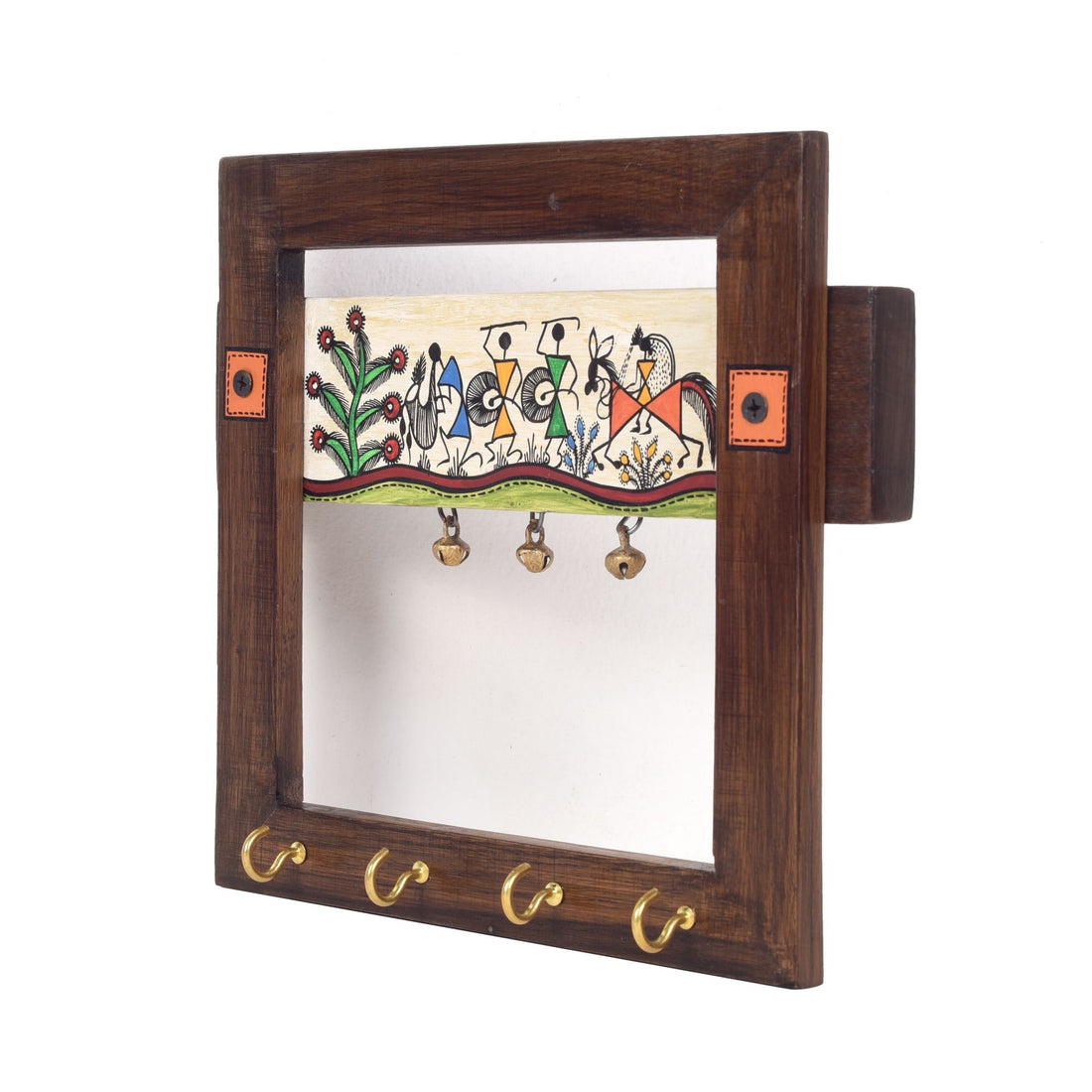 Tribal Melodies Wooden Key Hanger