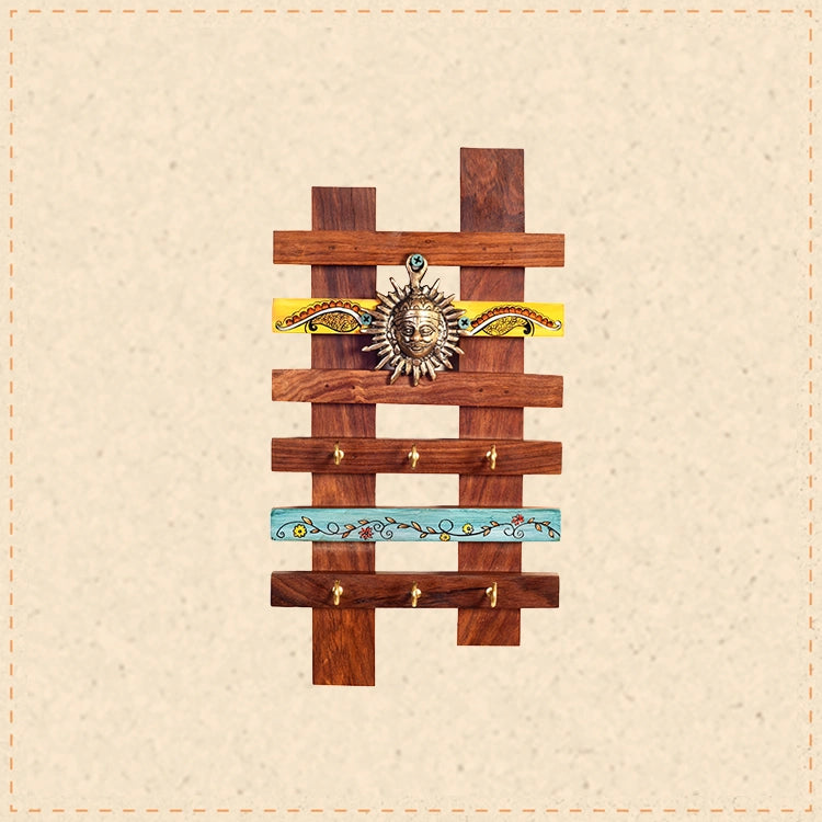 Taksha Key hanger with Mask motifs and beautiful art work
