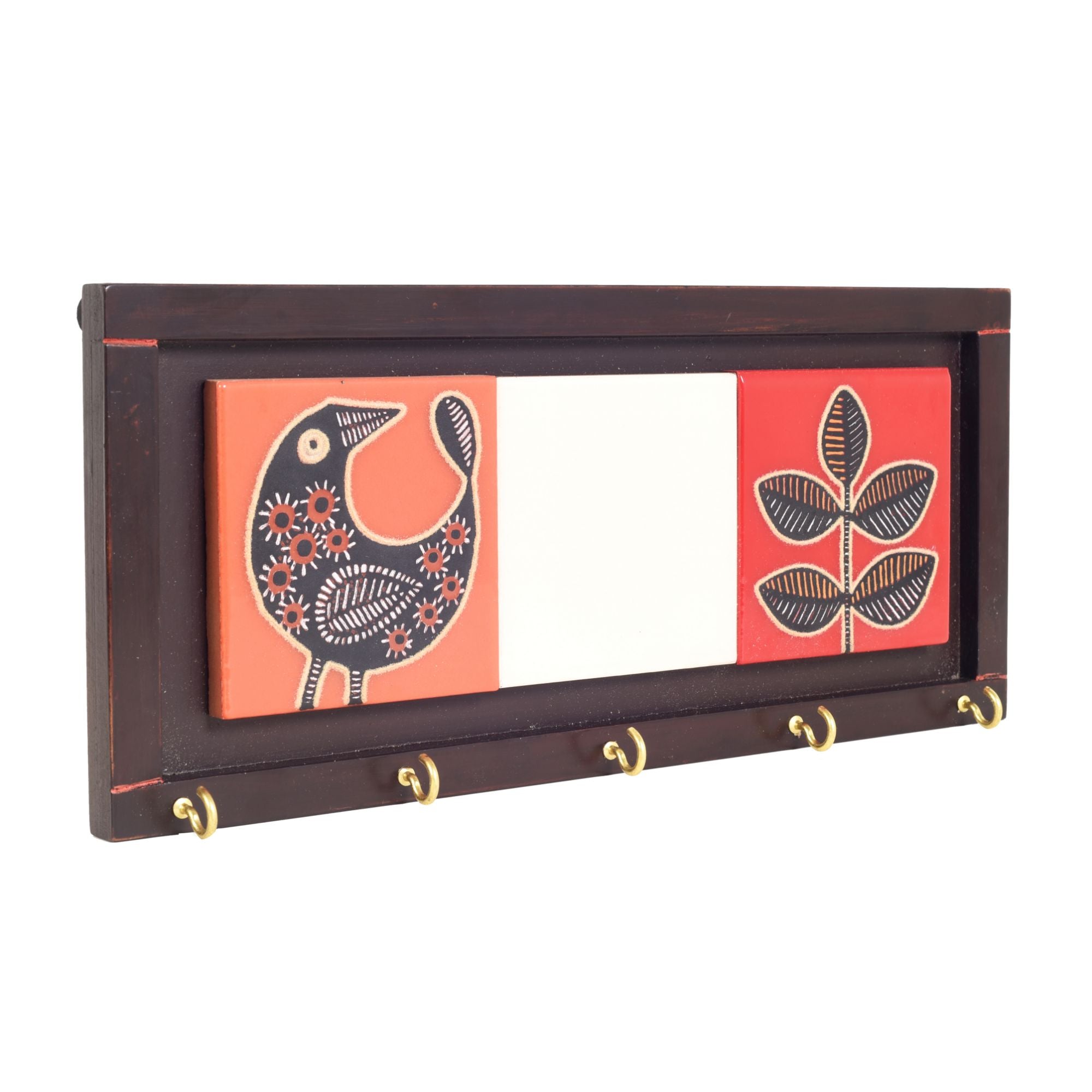 Pichhwai Handcrafted Tiles Key Holder Panel