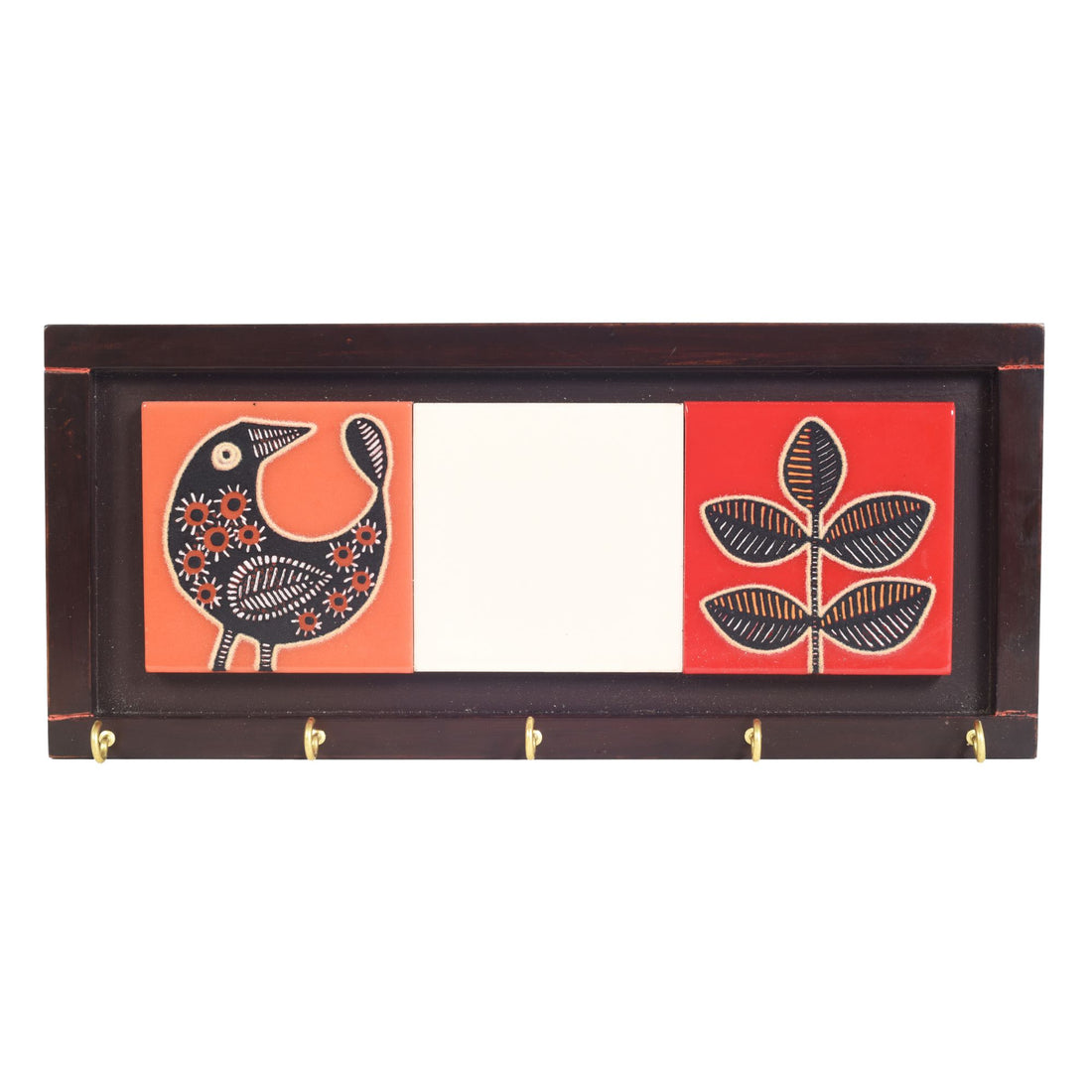 Pichhwai Handcrafted Tiles Key Holder Panel