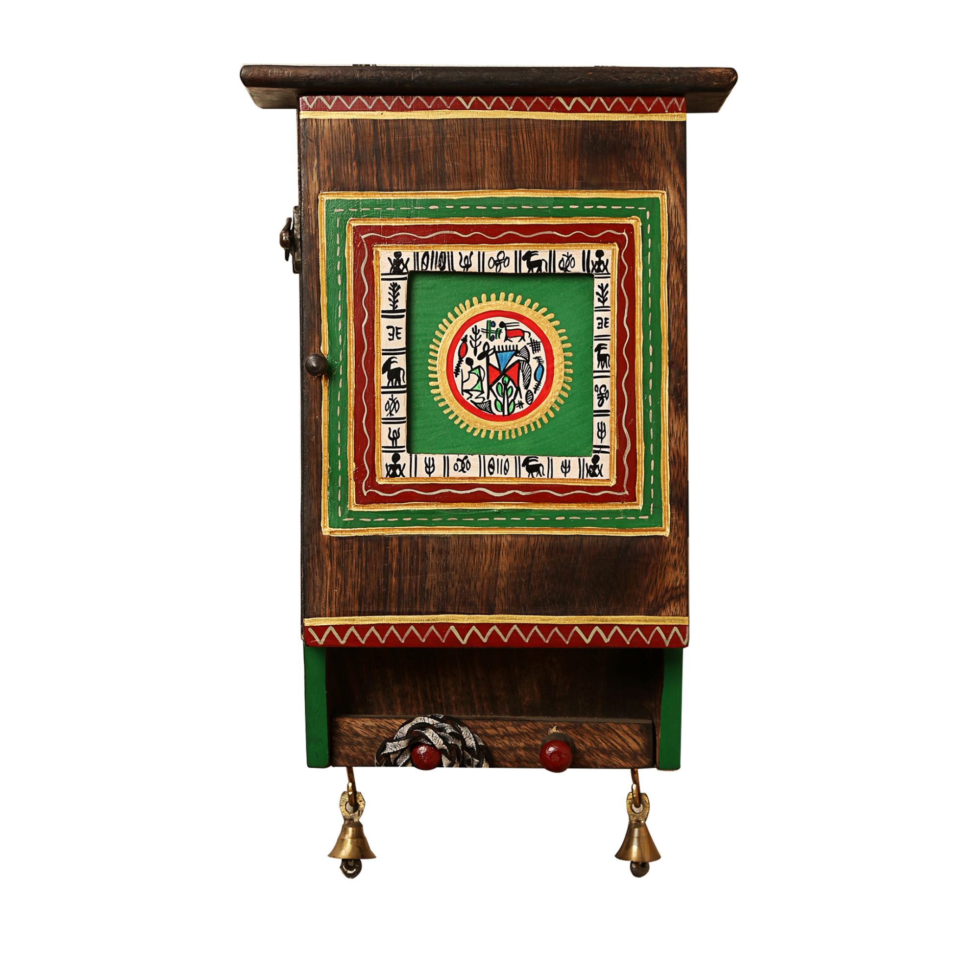 Warli in Springs Key Holder Box