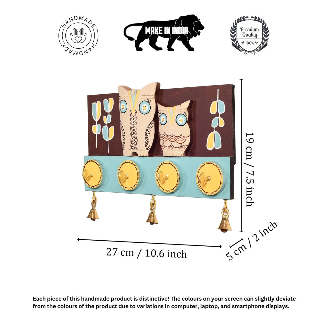 Julu Key hanger with Mask motifs and beautiful art work