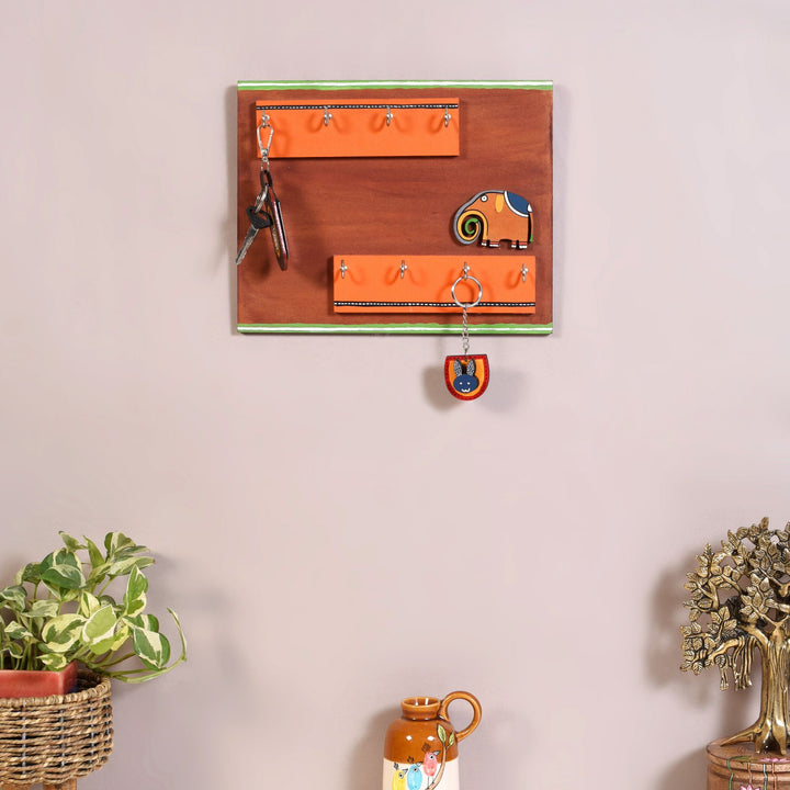 Gaja Elephant Ledge Key Holder
