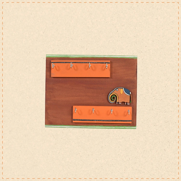 Gaja Elephant Ledge Key Holder