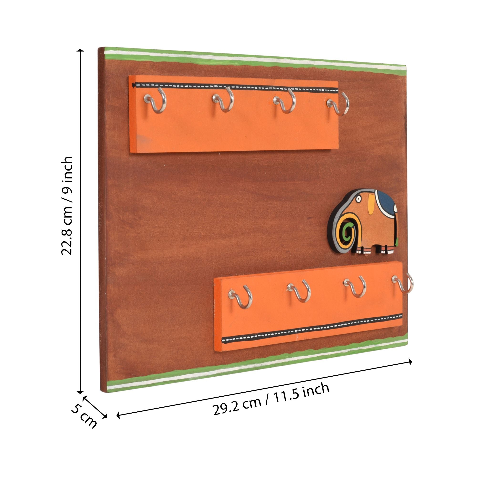 Gaja Elephant Ledge Key Holder