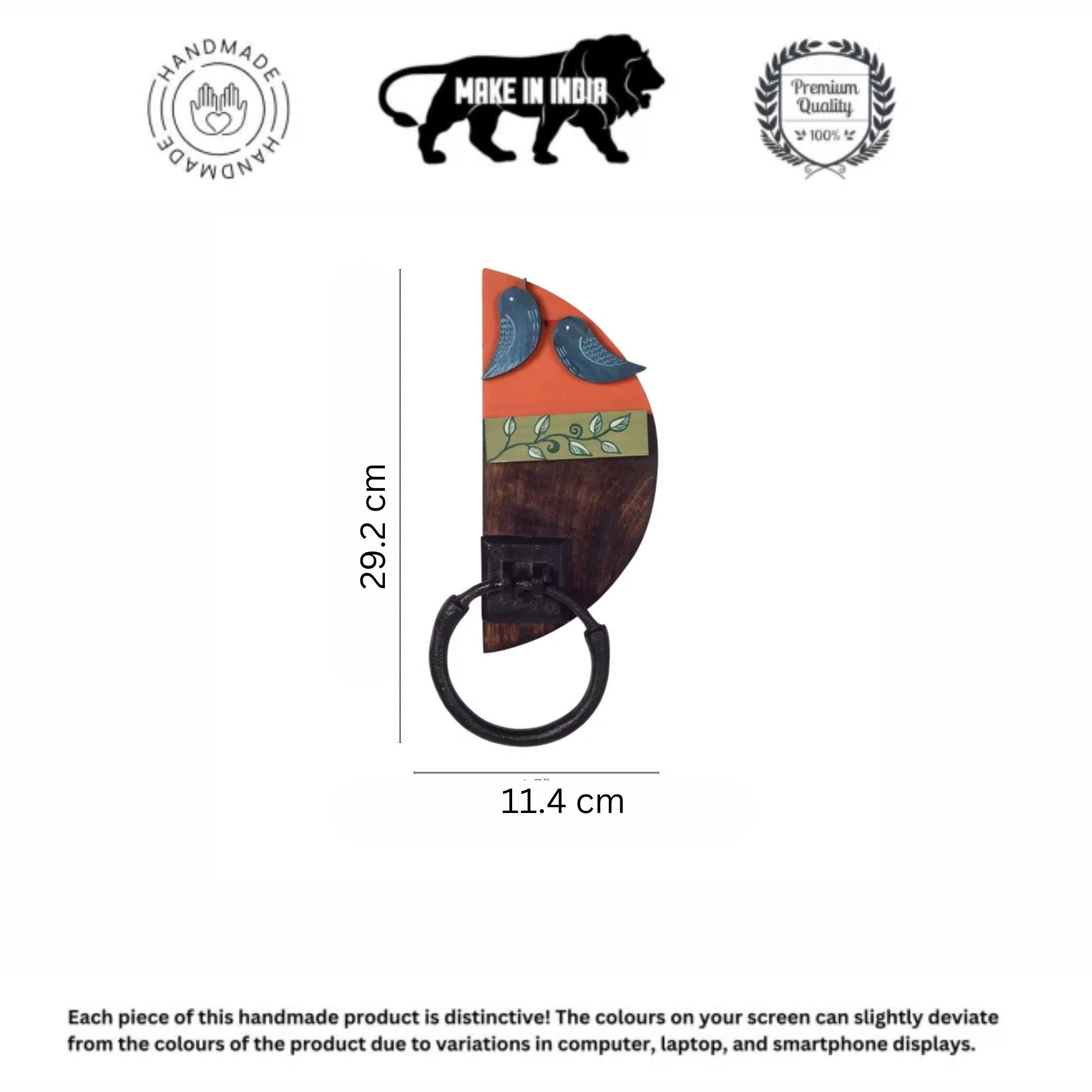 Love Birds Towel Hanger (4.5x.5x11.5)