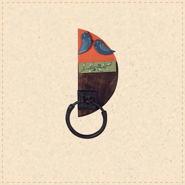 Love Birds Towel Hanger (4.5x.5x11.5)