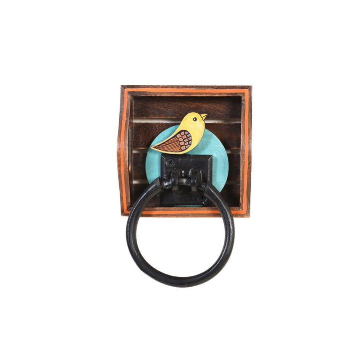 Peeli Chidiya Yellow Bird Towel Holder