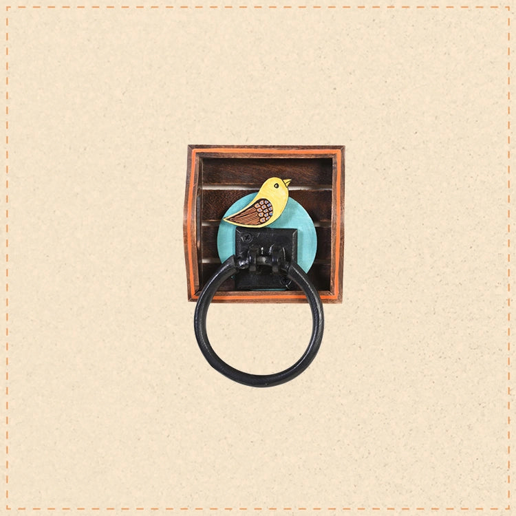 Peeli Chidiya Yellow Bird Towel Holder