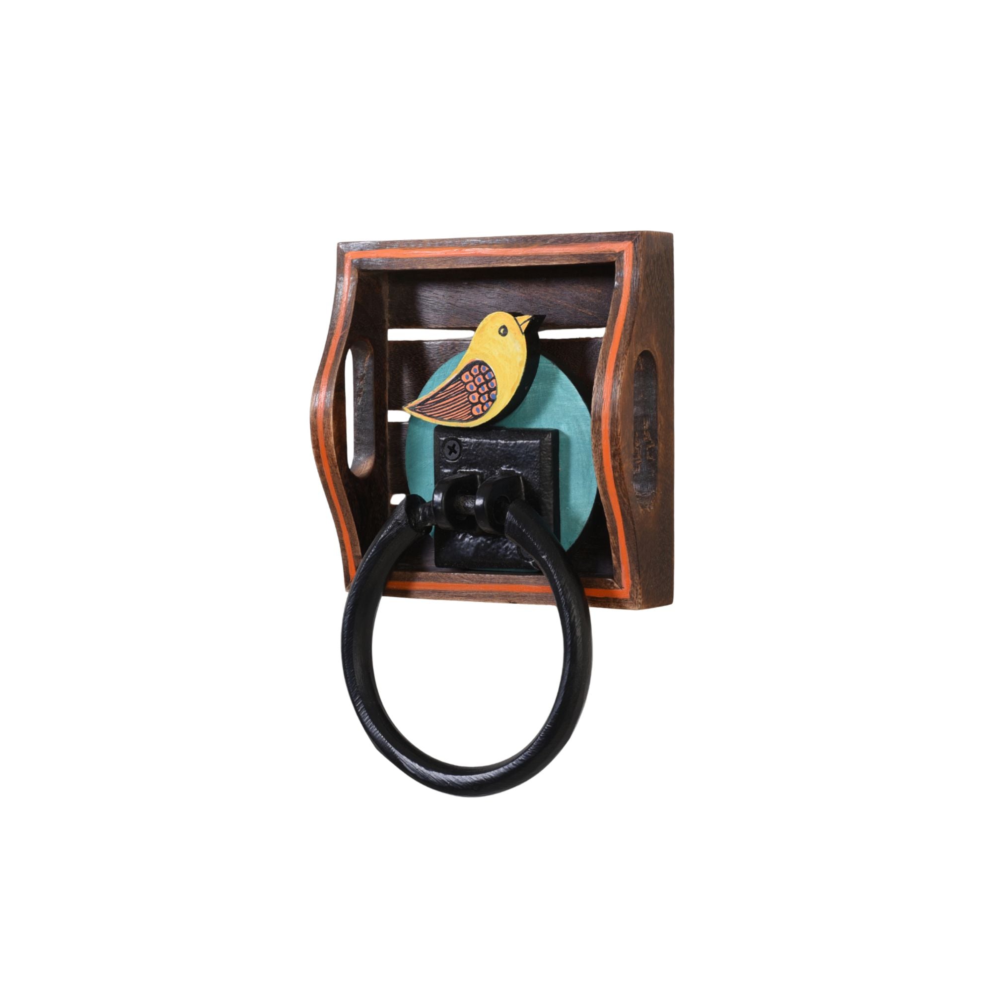 Peeli Chidiya Yellow Bird Towel Holder