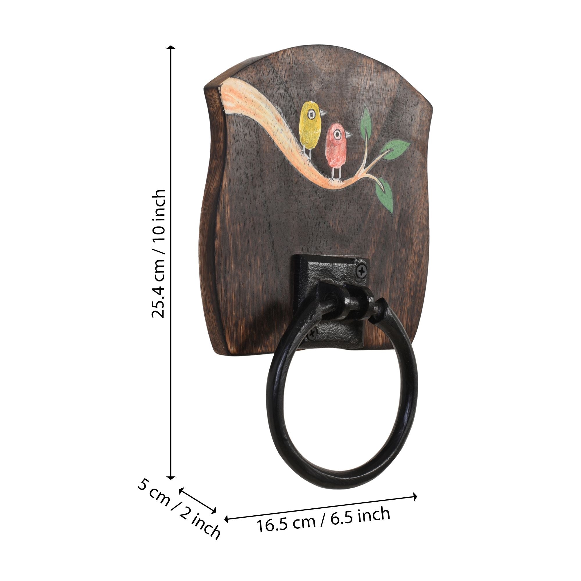 Jodi Lovebirds Towel Holder