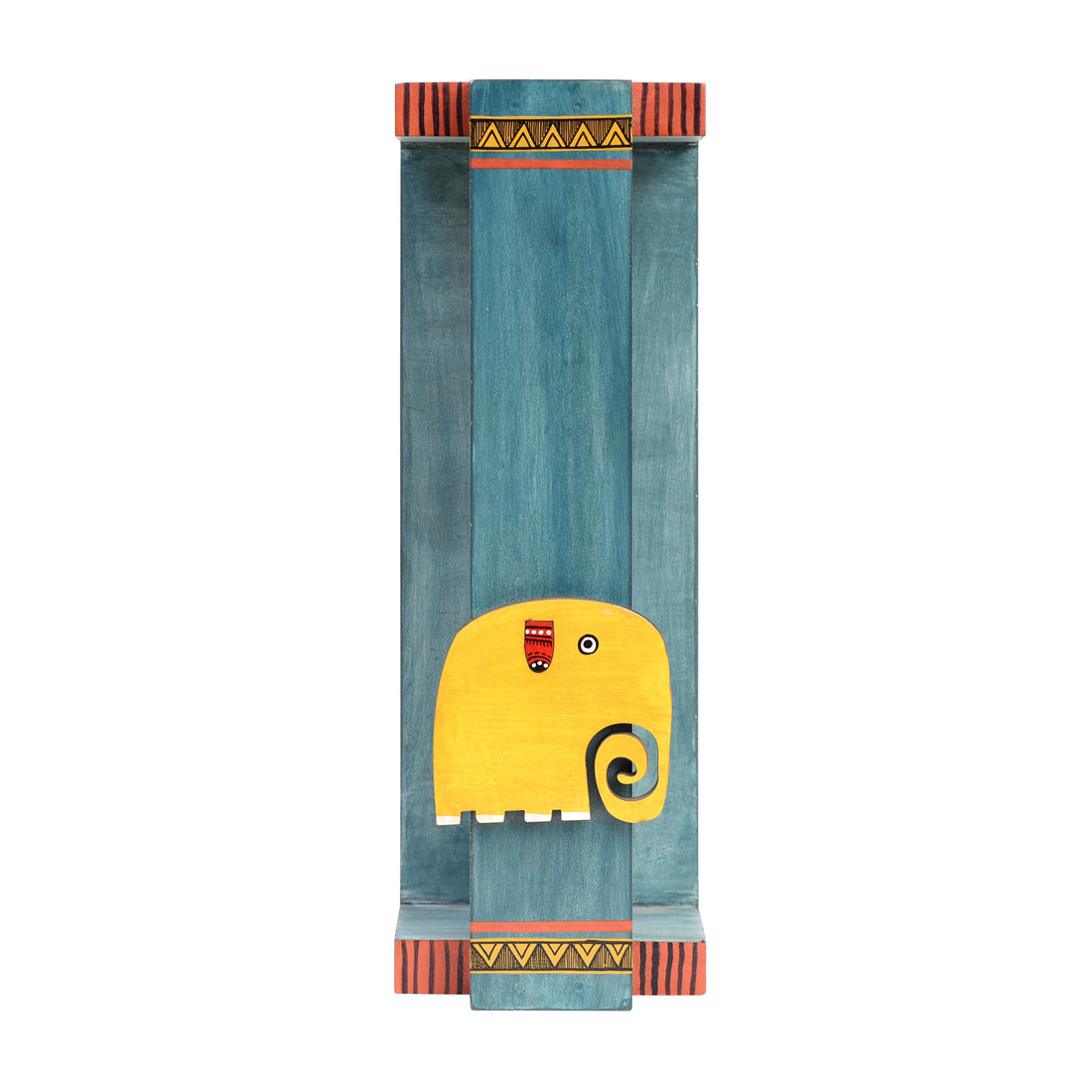 Happy Elephant Wall Mounted Towel Rack (4x3.5x12)