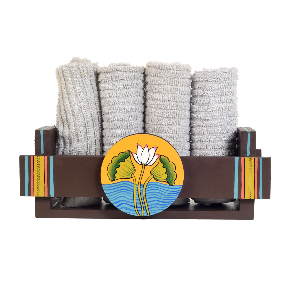 Pichhwai Iteeha Hand Towels Holder
