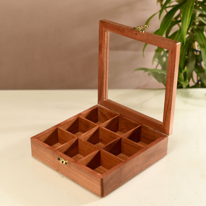 Rasoi Heritage 9-Jar Spice Box