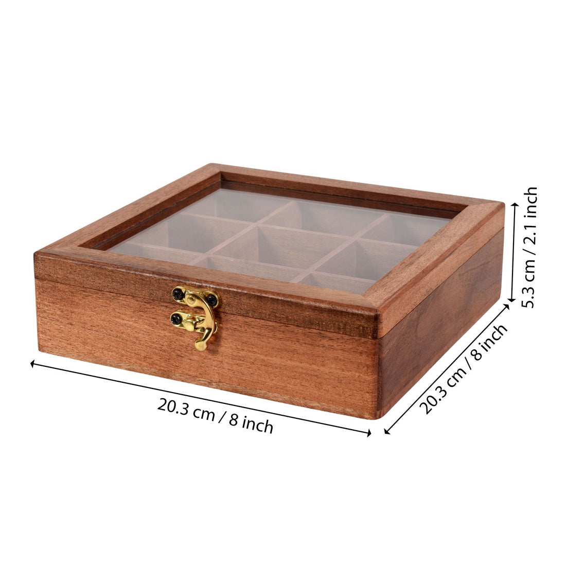 Rasoi Heritage 9-Jar Spice Box