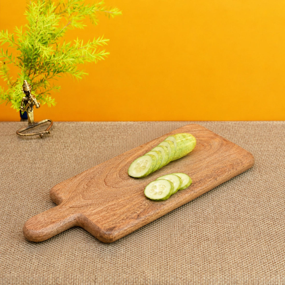 Rustic Mango Wood Paddle Chopping Board