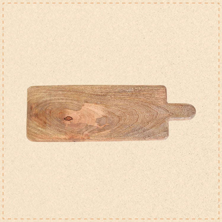 Rustic Mango Wood Paddle Chopping Board