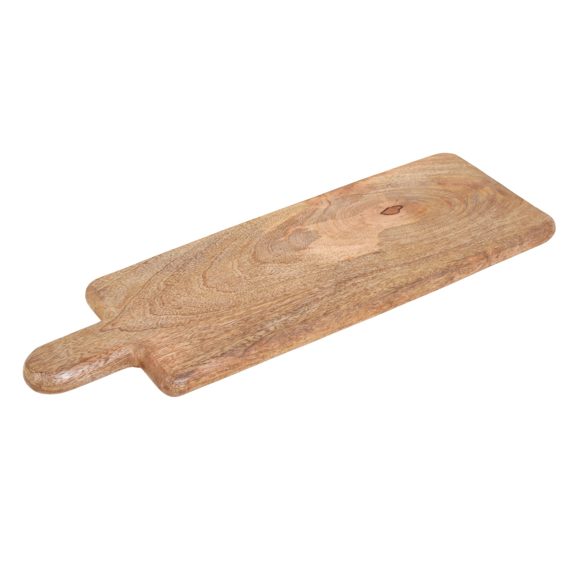 Rustic Mango Wood Paddle Chopping Board