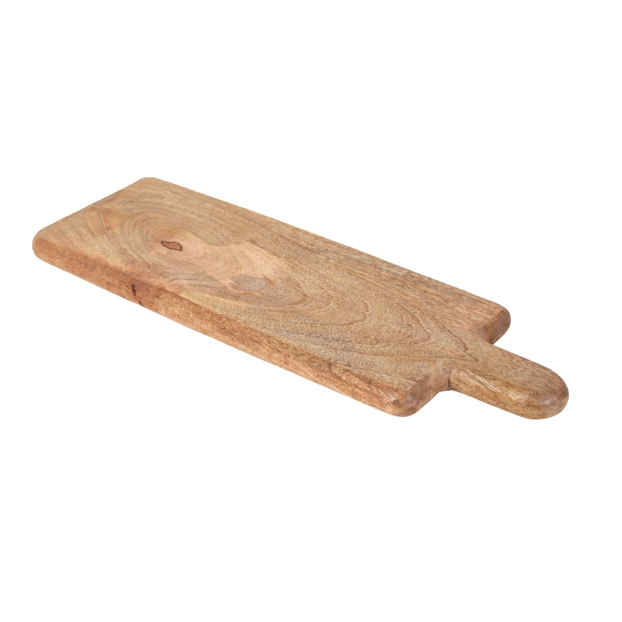 Rustic Mango Wood Paddle Chopping Board