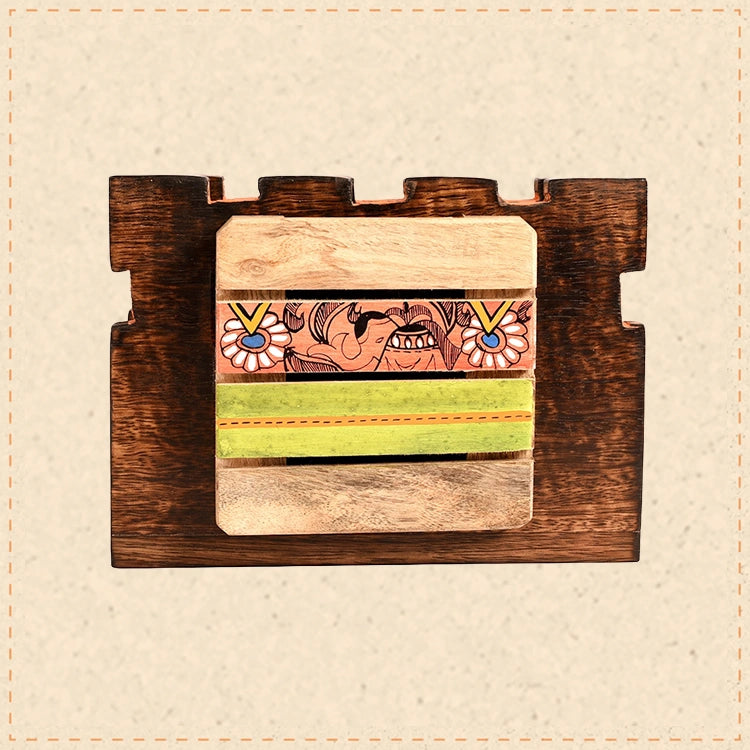 Magazine Holder Handcrafted Wooden (7x3x5)