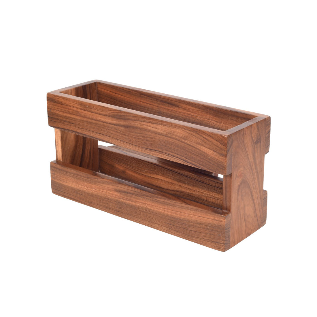 Blooming Impressions Wooden Magazine Holder