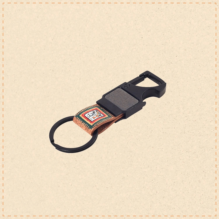 Classic Leather Clip Key Ring
