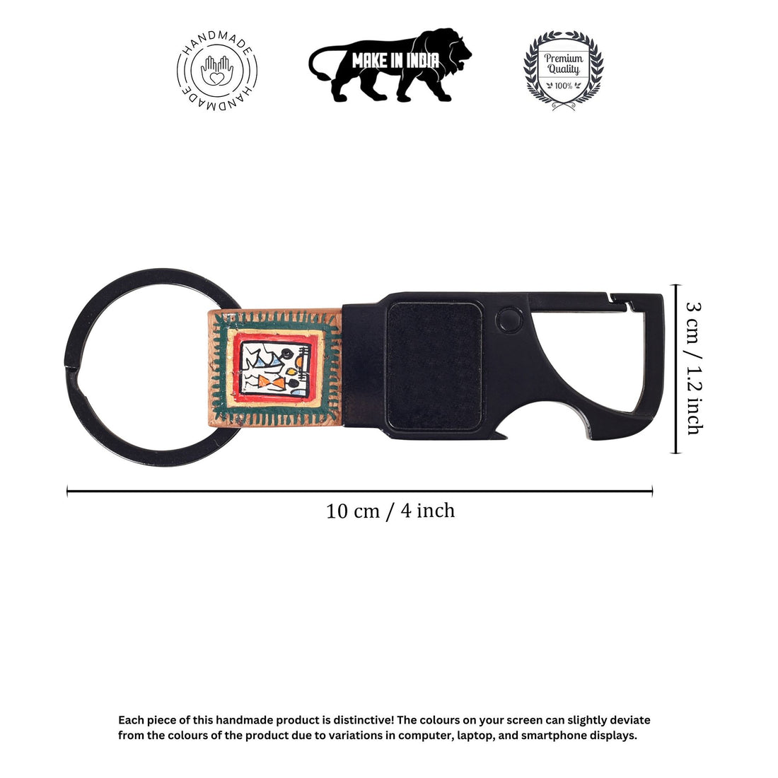 Classic Leather Clip Key Ring