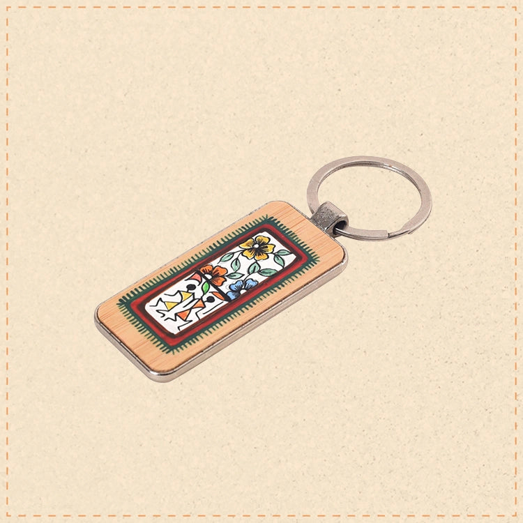 Warli Delights Key Ring