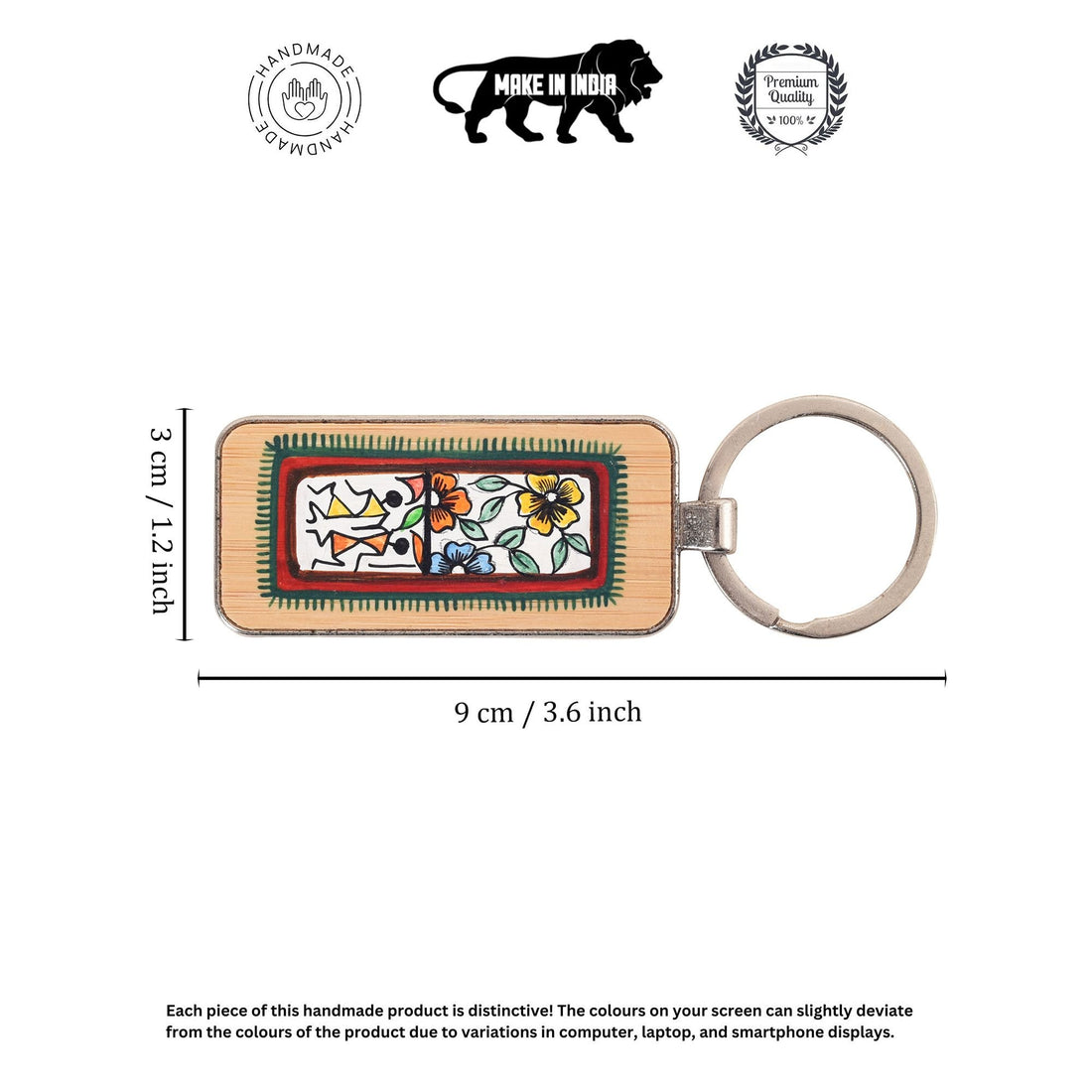 Warli Delights Key Ring