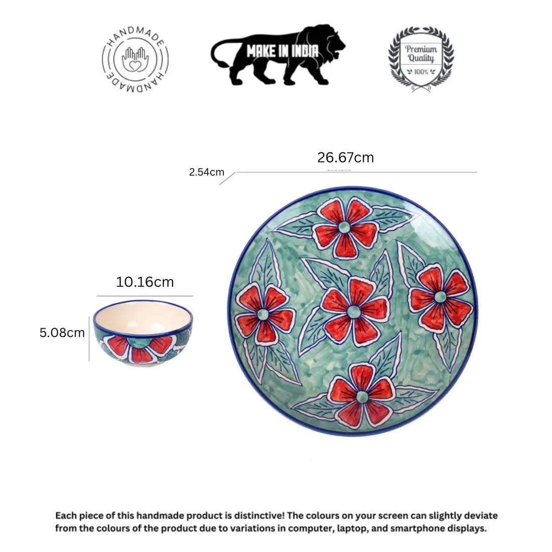 Flowers of Ecstasy Dinner Plates Set of Plates and Bowls, Arctic (SO8)