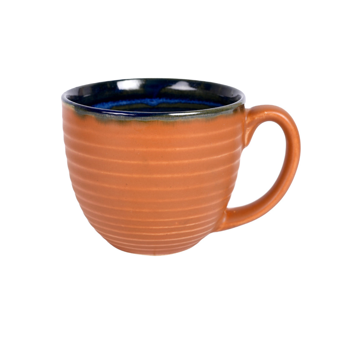 Coffee Mug Ceramic Brown (Set of 2) (5x3.75x3.1)