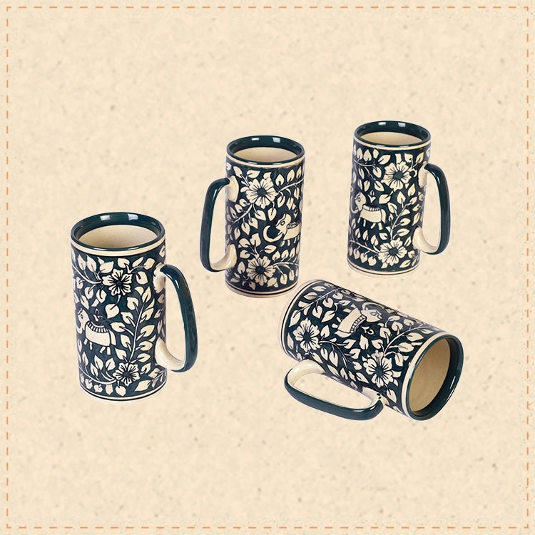 Midnight's Elephants Drinking Mugs S04