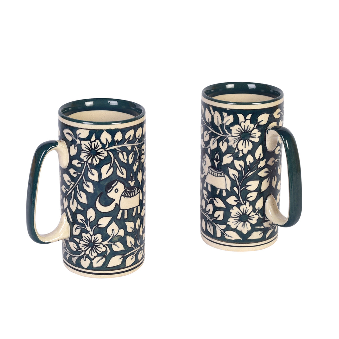 Midnight's Elephants Beer Mugs S02