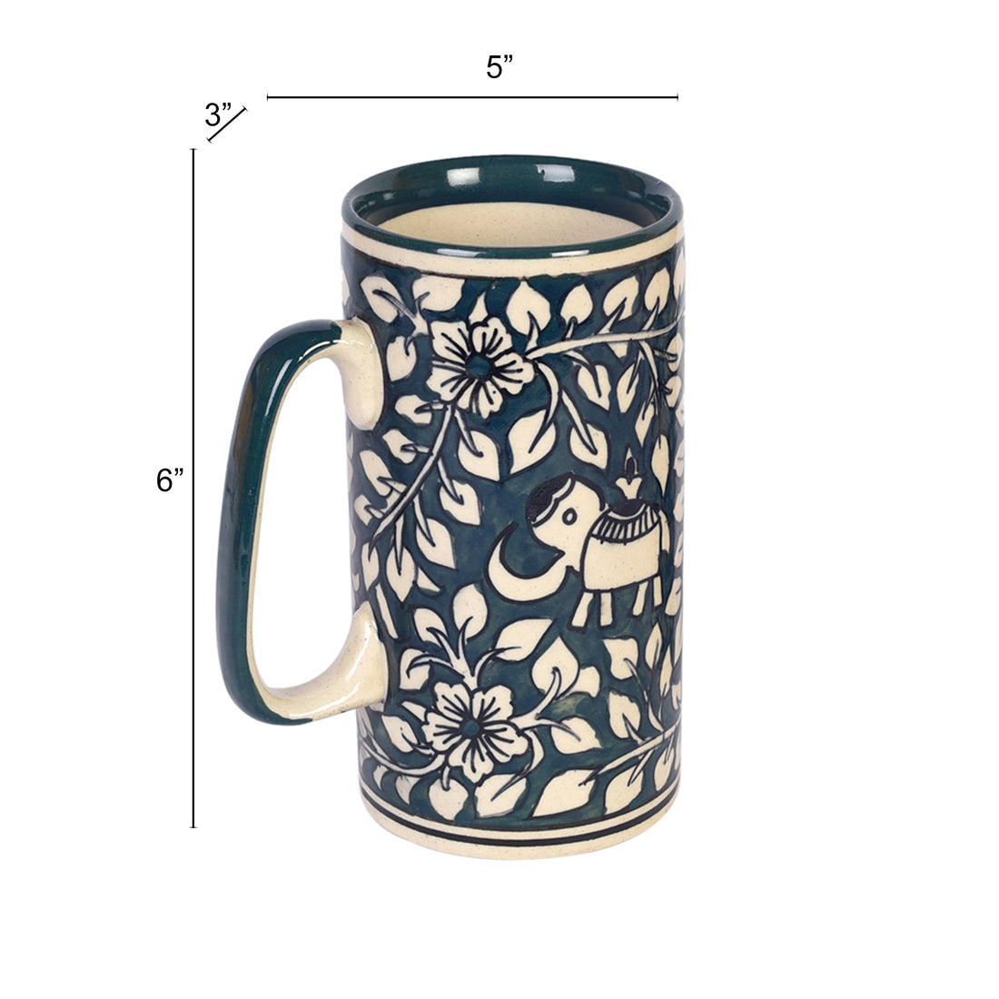 Midnight's Elephants Beer Mugs S02